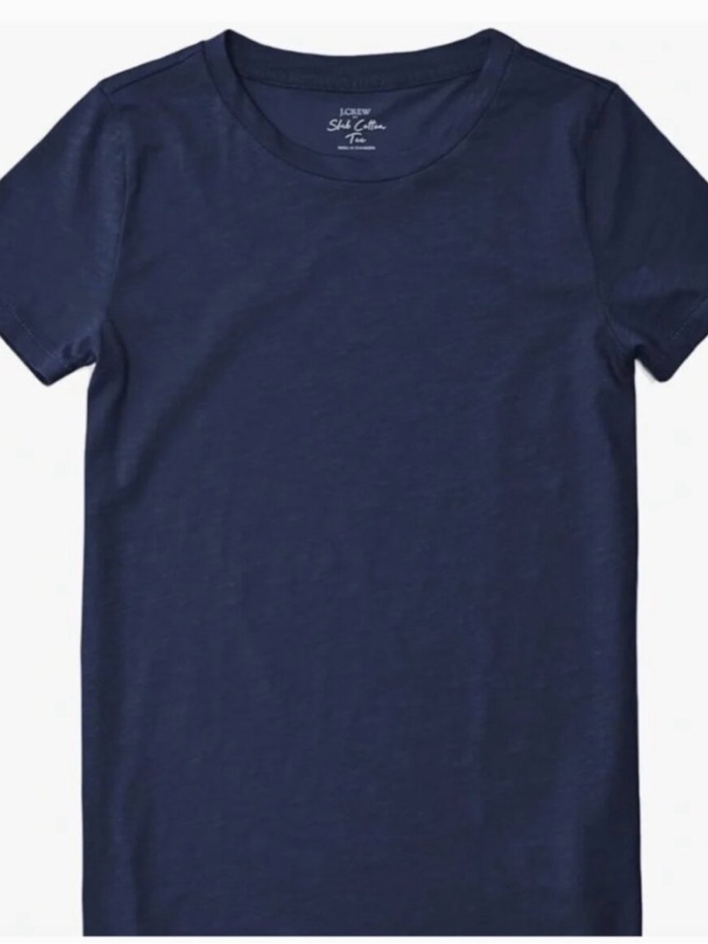 J.Crew Navy crewneck T-shirt MD